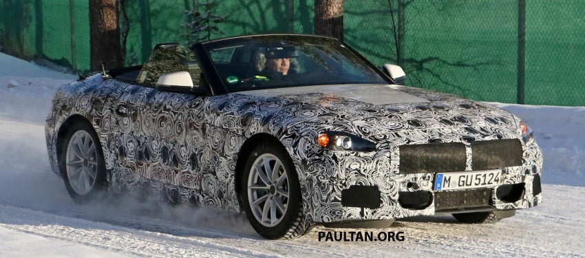 SPYSHOTS: BMW Z5 does winter trials with Supra twin 618138