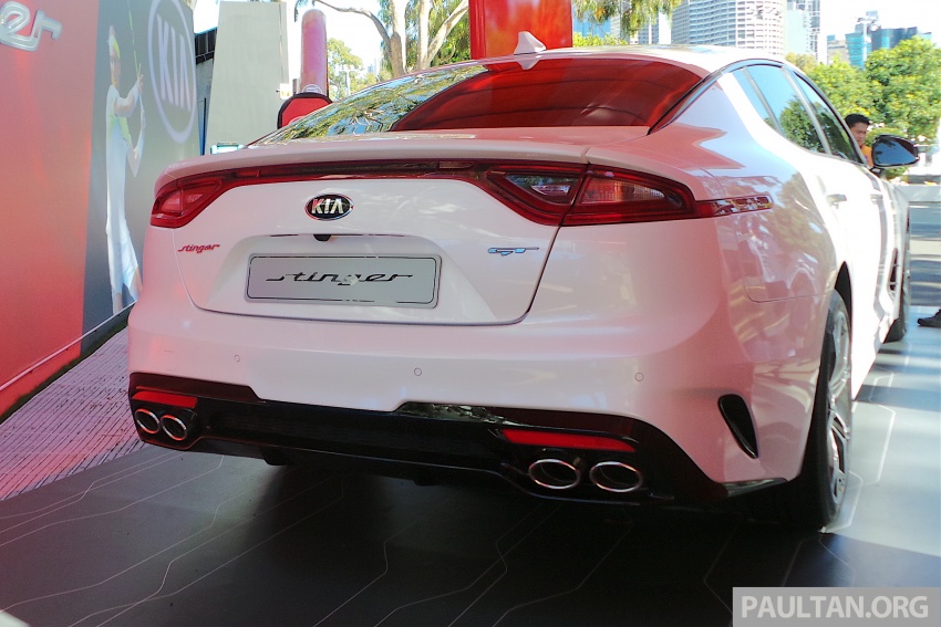 GALLERY: Kia Stinger at the 2017 Australian Open 610556