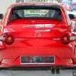 Mazda MX-5 RF in Malaysia – 2.0L, auto and manual