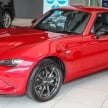 Mazda MX-5 RF in Malaysia – 2.0L, auto and manual