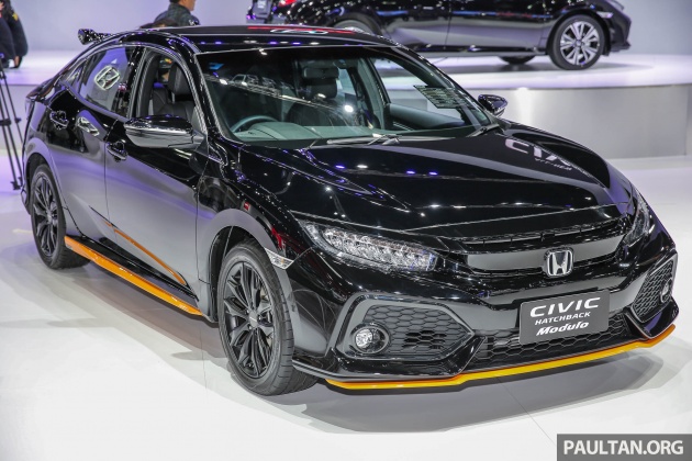 Bangkok 2017: Honda Civic Hatchback with Modulo kit