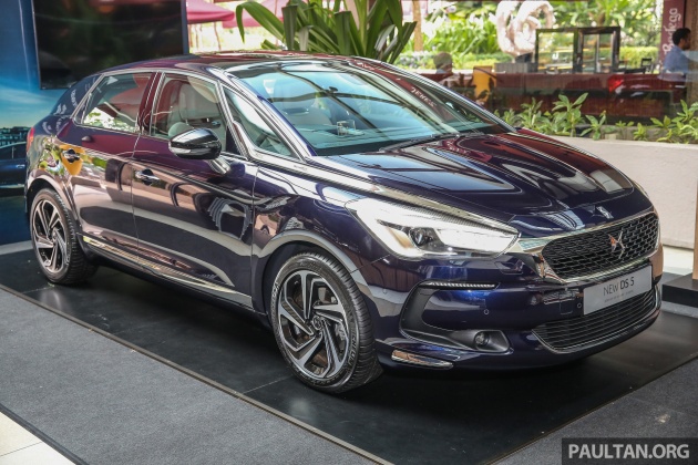 DS5 facelift on display at BSC, est pricing at RM199k
