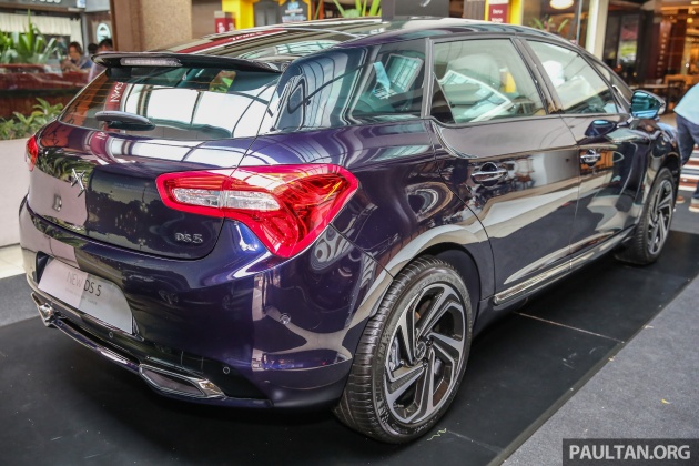 DS5 facelift on display at BSC, est pricing at RM199k