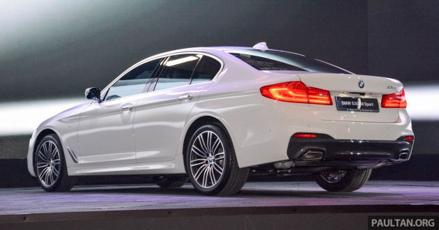 BMW 5 Series G 30 terjah pasaran Malaysia secara rasmi – 530i 2.0 liter turbo, 8-kelajuan, RM398,800
