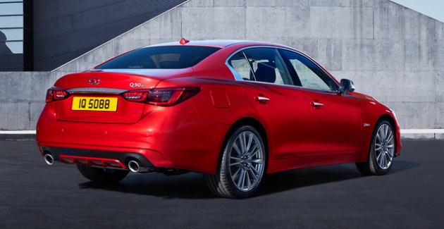 Infiniti Q50 2018 tampil di Geneva, varian dirombak