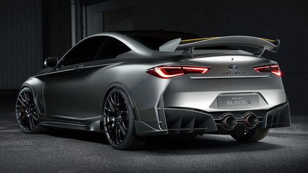 Infiniti Q60 Project Black S – 3.0L V6 hybrid, 571 PS