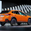 2018 Subaru XV – new looks, better dynamics, safety