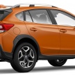 2018 Subaru XV – new looks, better dynamics, safety