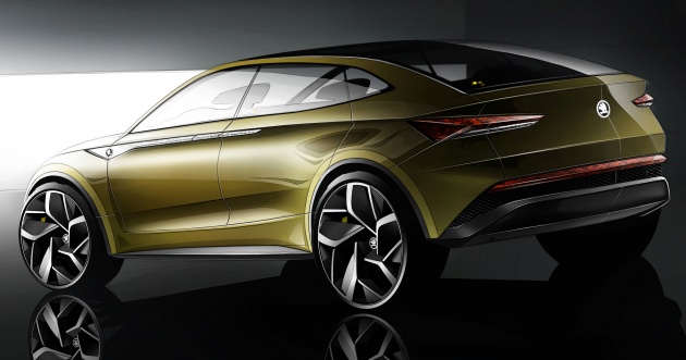 Skoda Vision E concept set to debut at Shanghai show