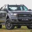 Ford Ranger FX4 White, Wildtrak Grey – from RM122k