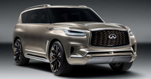 Infiniti QX80 Monograph shown ahead of NY debut