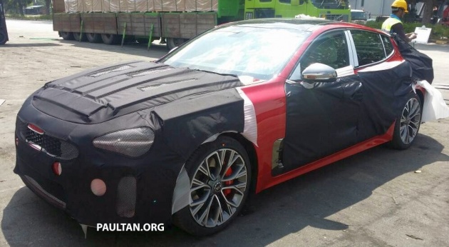SPIED: Kia Stinger – four-door GT sighted in Malaysia