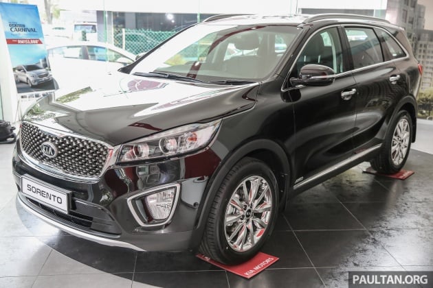 Kia Sorento High Spec diesel in Malaysia – RM191,888