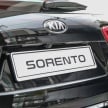 Kia Sorento High Spec diesel in Malaysia – RM191,888