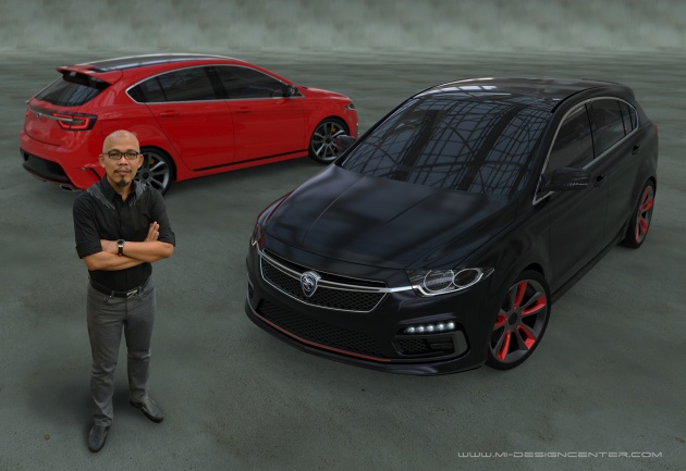 Proton Suprima R – dalam imej yang lebih mengancam