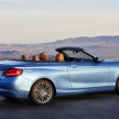 F22 BMW 2 Series Coupe and Convertible facelifted