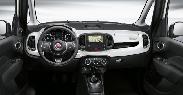 Fiat 500L MPV diberi facelift – rupa, teknologi baharu