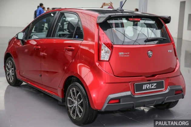 Proton Iriz 2017 kini di pasaran- 4 varian, dari RM44k