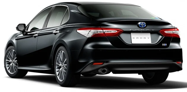 2018 Toyota Camry unveiled for the Japanese market