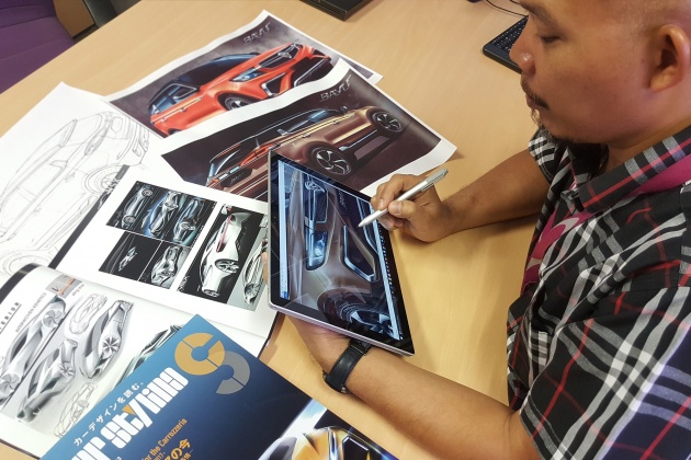 Proton Bayu kini tampil dalam ilustrasi digital lengkap