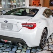 Subaru BRZ facelift kini di M’sia – ditawarkan dengan manual 6-kelajuan, harga antara RM224k-RM231k
