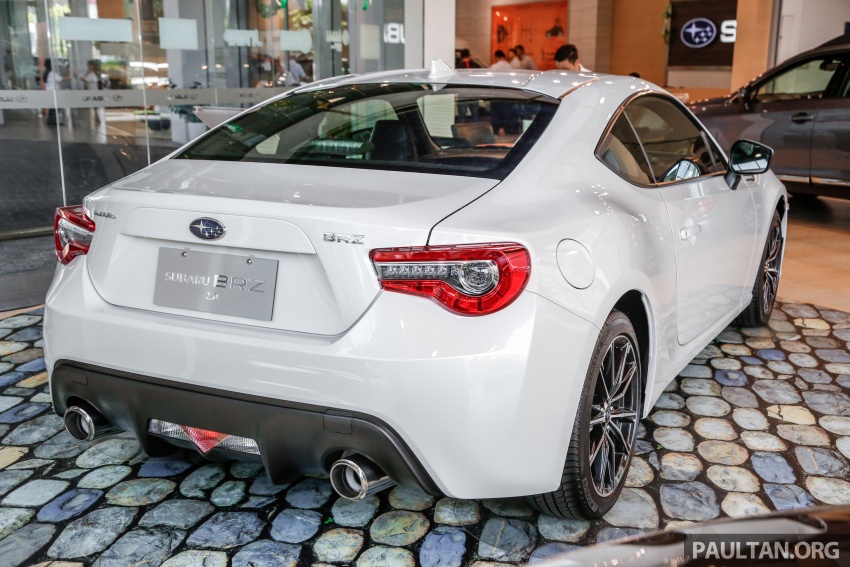 Subaru BRZ facelift kini di M’sia – ditawarkan dengan manual 6-kelajuan, harga antara RM224k-RM231k 691595