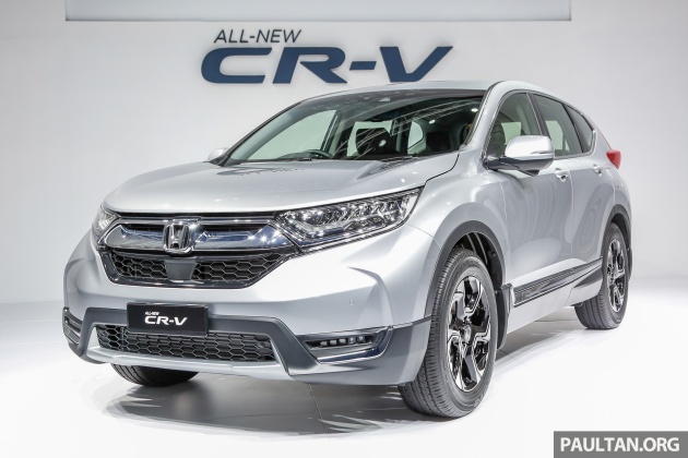 Honda CR-V 2017 dilancar di M’sia – 3 varian 1.5L turbo dan 1 varian 2.0L N/A, harga RM142k-RM168k
