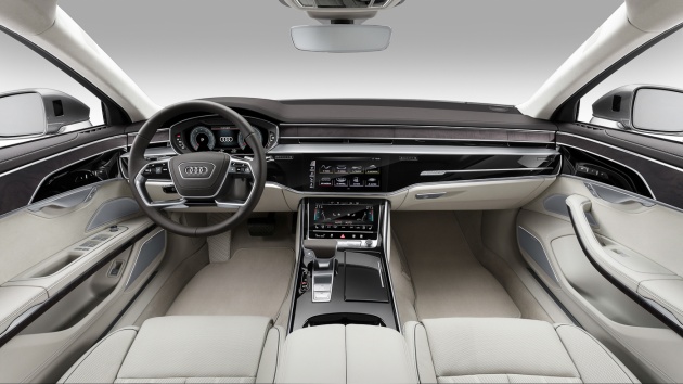 Audi A8 2018 – sistem hibrid ringkas datang standard