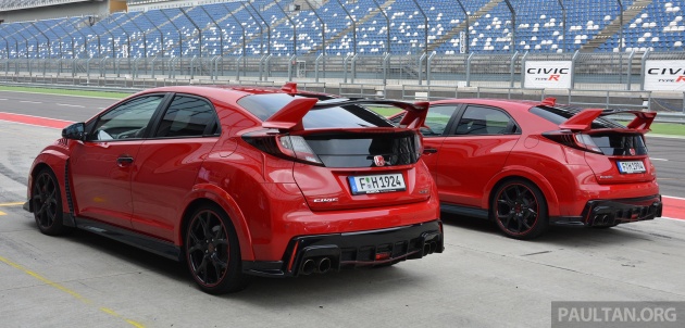 GALERI: Honda Civic Type-R 2017 FK8 bersama hatchback generasi terdahulu – EP3, FN2, dan FK2