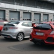 GALERI: Honda Civic Type-R 2017 FK8 bersama hatchback generasi terdahulu – EP3, FN2, dan FK2