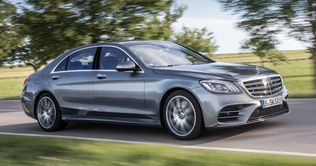 W222 Mercedes-Benz S-Class facelift gains more engine options – electrified petrol inline-6, biturbo V12