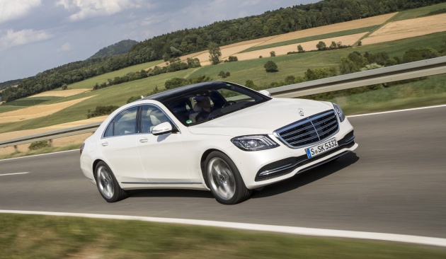 W222 Mercedes-Benz S-Class facelift gains more engine options – electrified petrol inline-6, biturbo V12