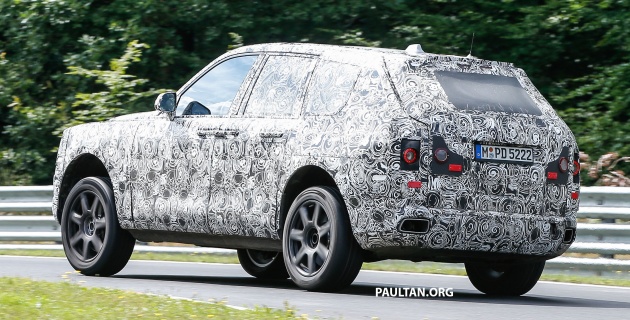 SPIED: Rolls-Royce Cullinan SUV at the Nurburgring