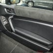 Toyota 86 facelift now in Malaysia – RM258k to RM264k