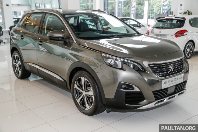 2017 Peugeot 3008 launched in Malaysia – 1.6L turbo engine, two variants available, priced from RM143k