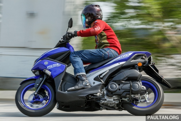 TUNGGANG UJI: Yamaha NVX 155 – Adakah prestasi skuter ini cukup sporty seperti penampilannya?