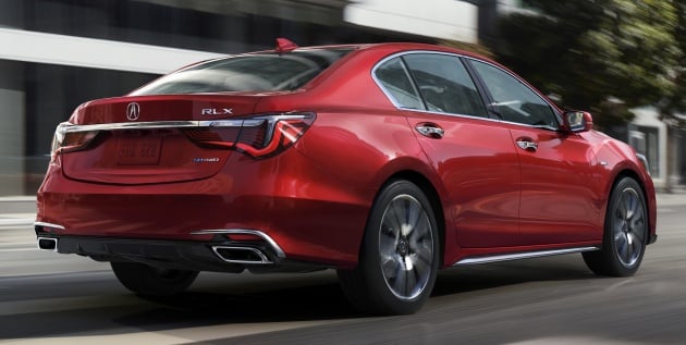 2018 Acura RLX revealed ahead of Monterey Car Week