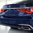 2018 Acura RLX revealed ahead of Monterey Car Week
