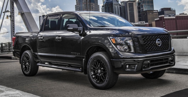 Nissan rolls out three Midnight Edition trucks during total solar eclipse – Titan, Titan XD and Frontier