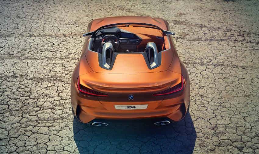 BMW Z4 Concept debuts – production roadster in 2018 700513