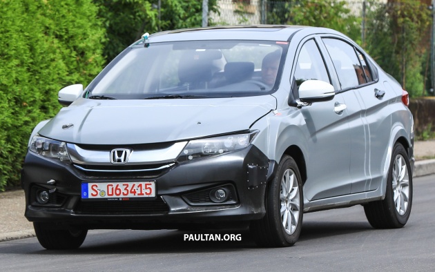 SPYSHOT: Prototaip model hibrid khas baharu dari Honda yang diasaskan dari City ditemui sedang diuji