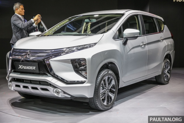 Mitsubishi Xpander sah akan ke Malaysia pada 2018