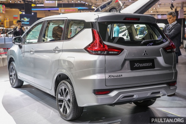 Mitsubishi Xpander sah akan ke Malaysia pada 2018