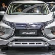 GIIAS 2017: Mitsubishi Xpander – production SUV-styled MPV makes world, Indonesian market debut