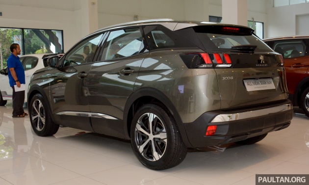 2017 Peugeot 3008 SUV in Malaysia – 1.6 litre turbo engine, 165 hp/240 Nm, two variants, from RM143k