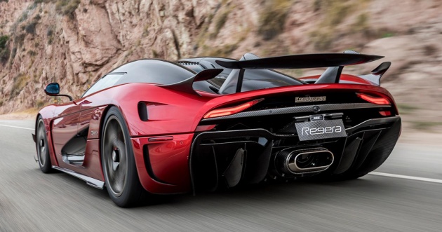 Koenigsegg Regera Aero Package, 385 kg downforce