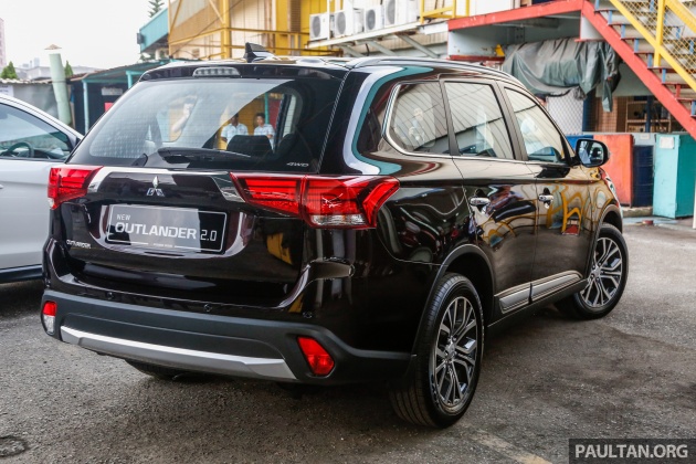 Mitsubishi Outlander 2.0L AWD CKD kini mula dijual