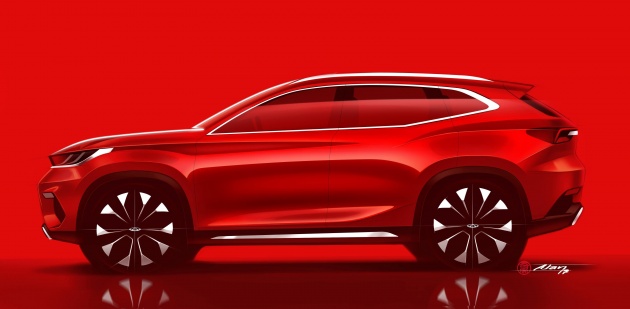 Chery Tiggo Coupe Concept sedia untuk Frankfurt