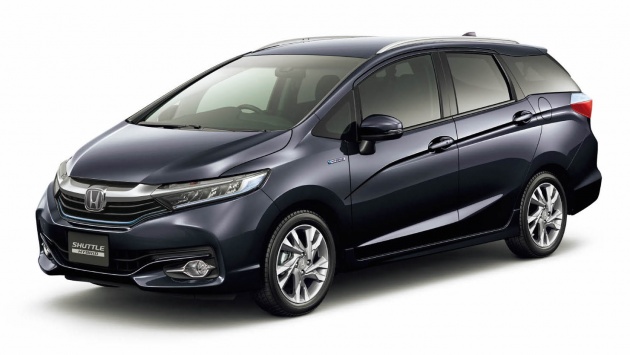Honda Shuttle updated with Sensing, improved i-DCD