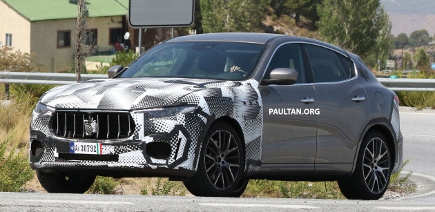 SPYSHOTS: Maserati Levante V8 GTS spotted testing
